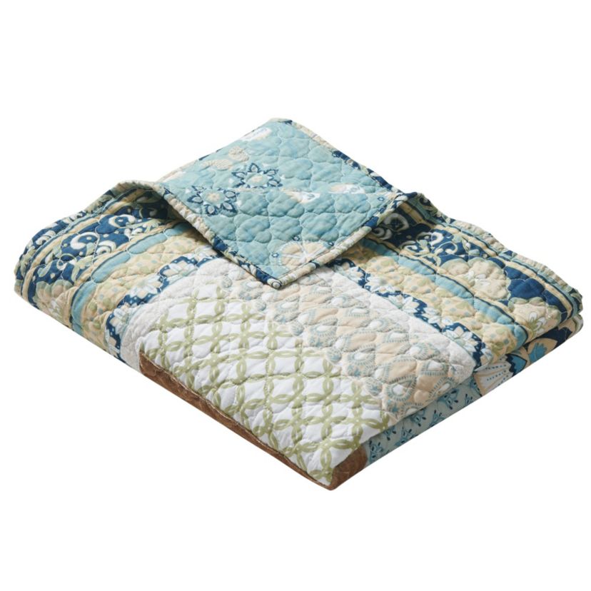 Thalia Blue Throw