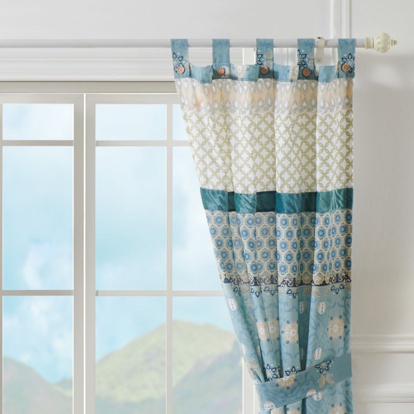 Thalia Blue Panel Pair