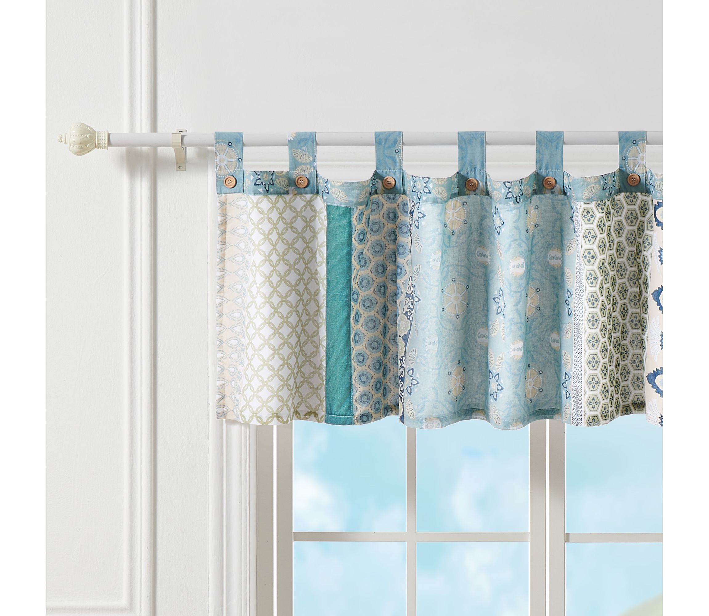 Thalia Blue Valance