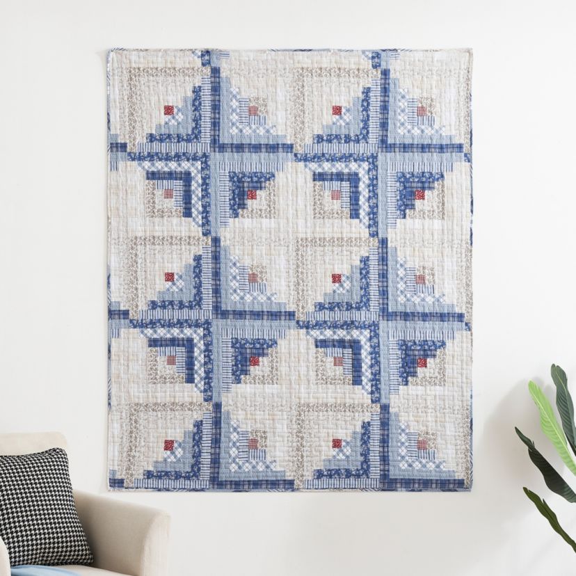 Cottage Cabin Throw
