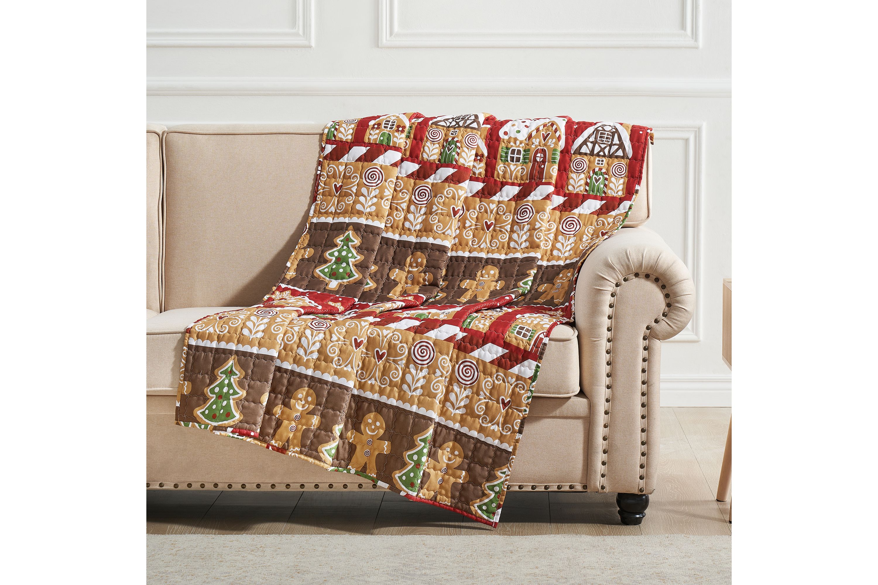 Gingerbread Lane Throw