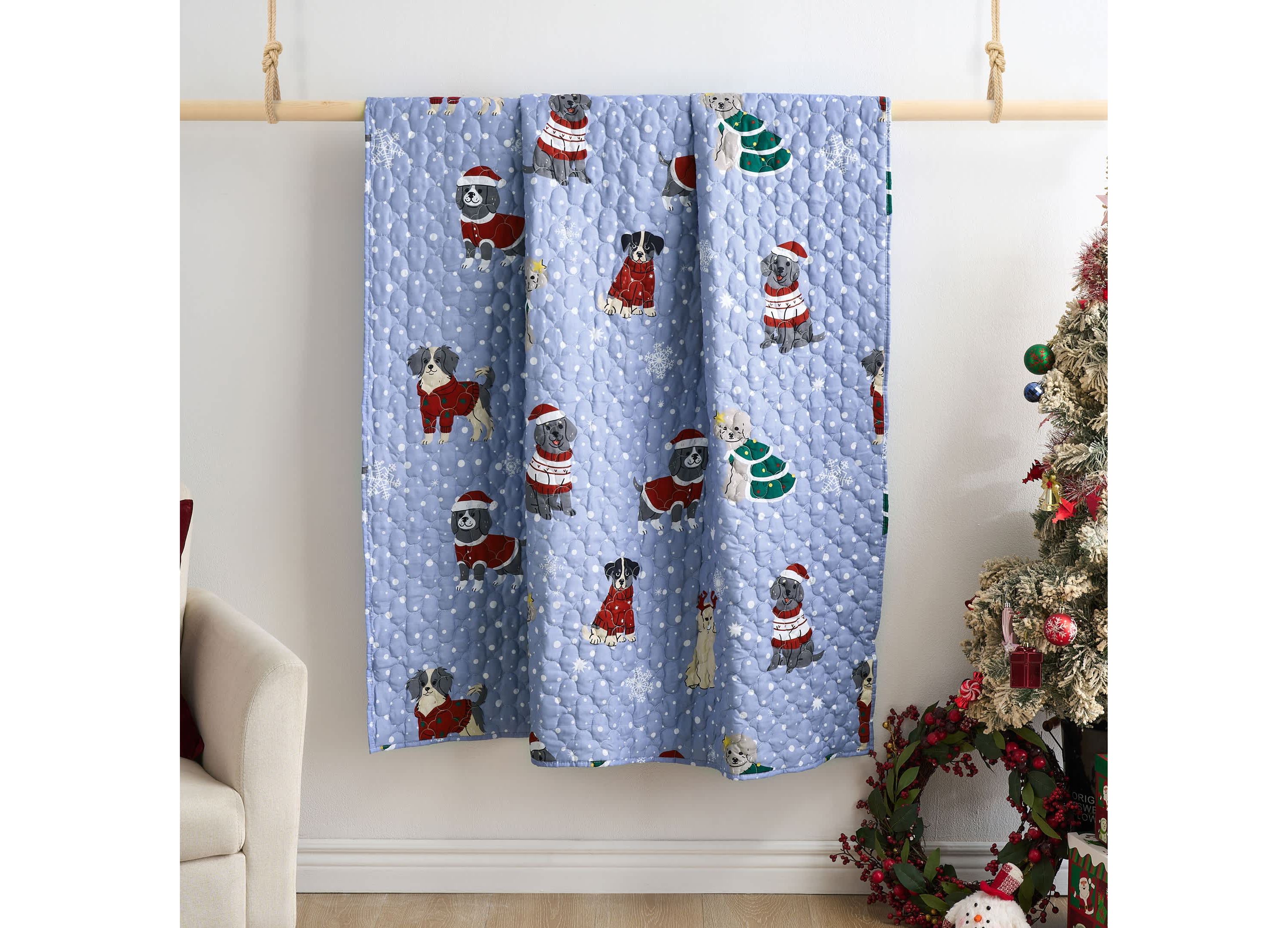 Winter Whiskers Throw