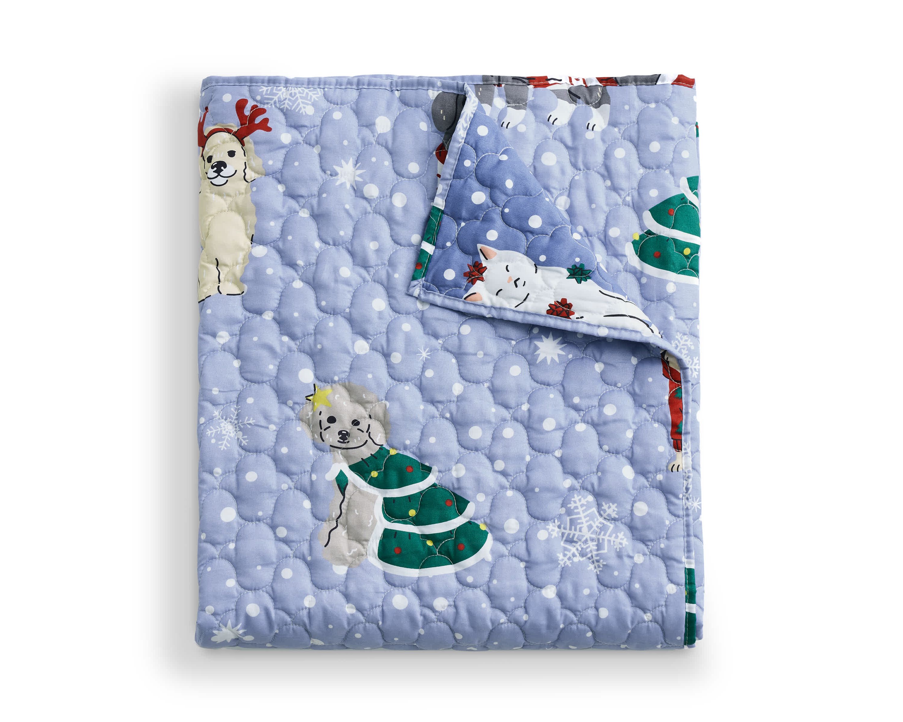 Winter Whiskers Throw
