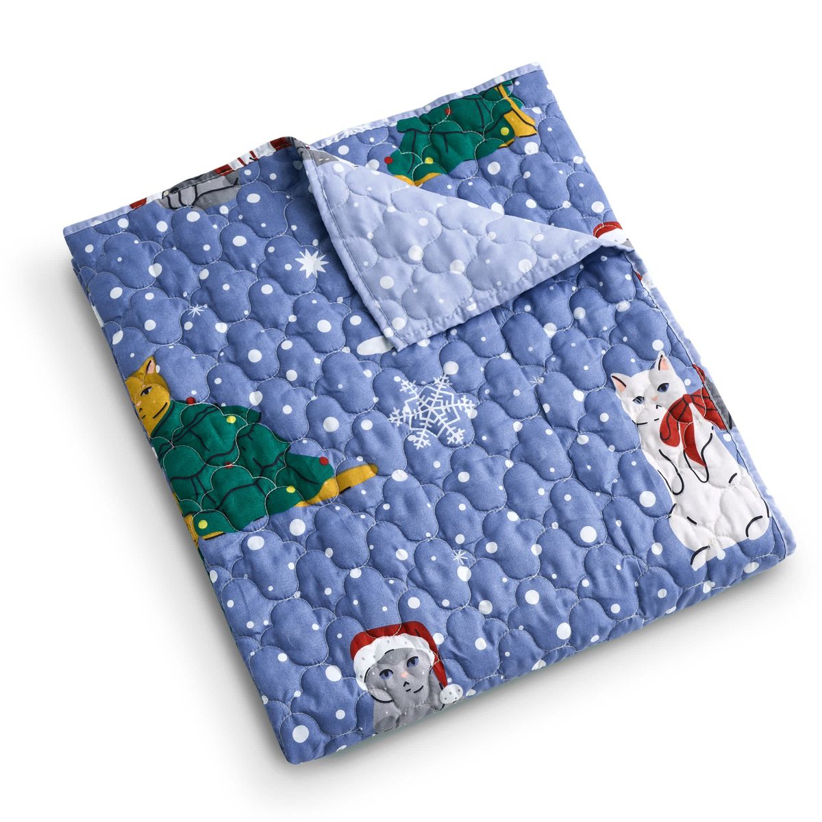 Winter Whiskers Throw