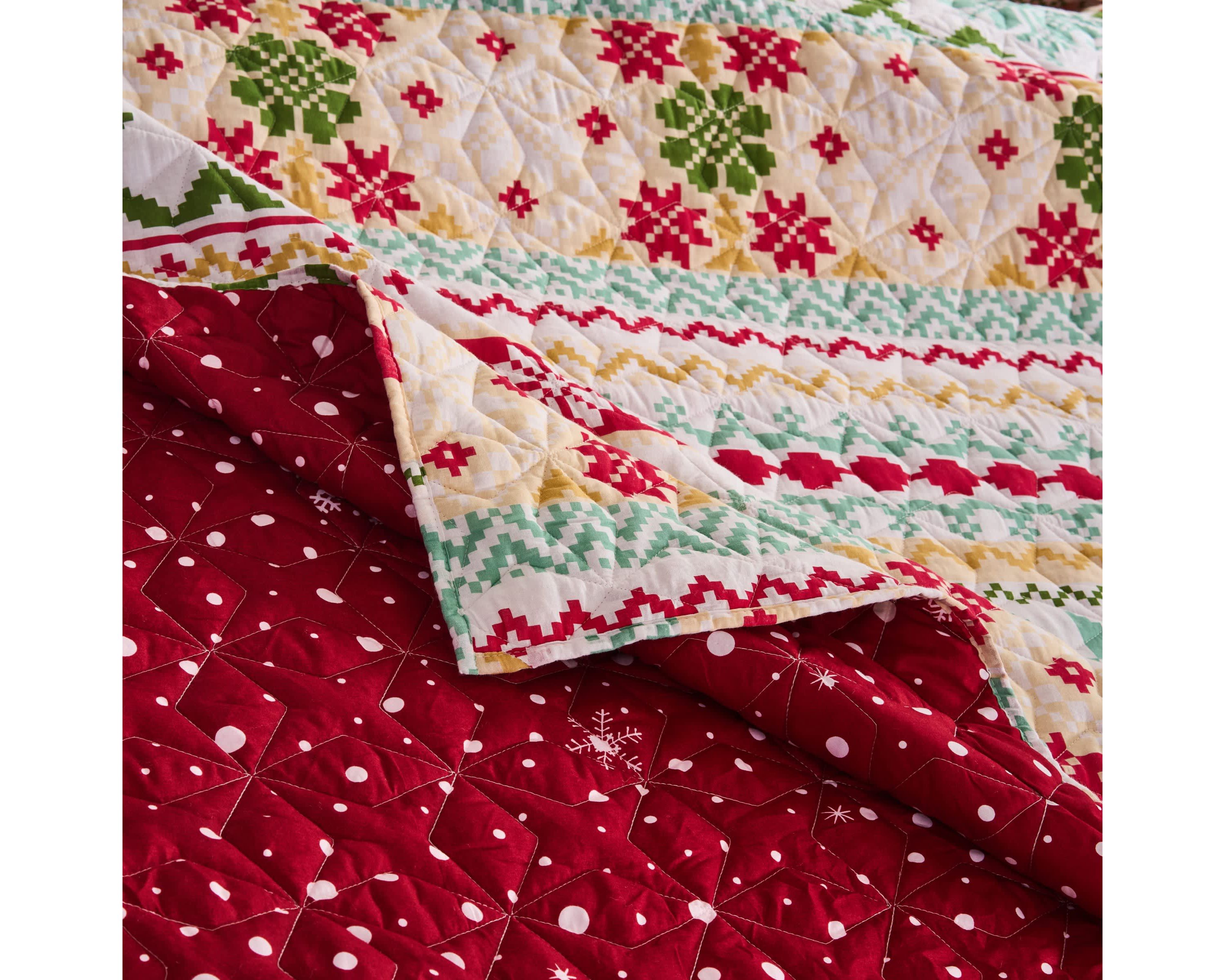 Fair Isle Snow Throw