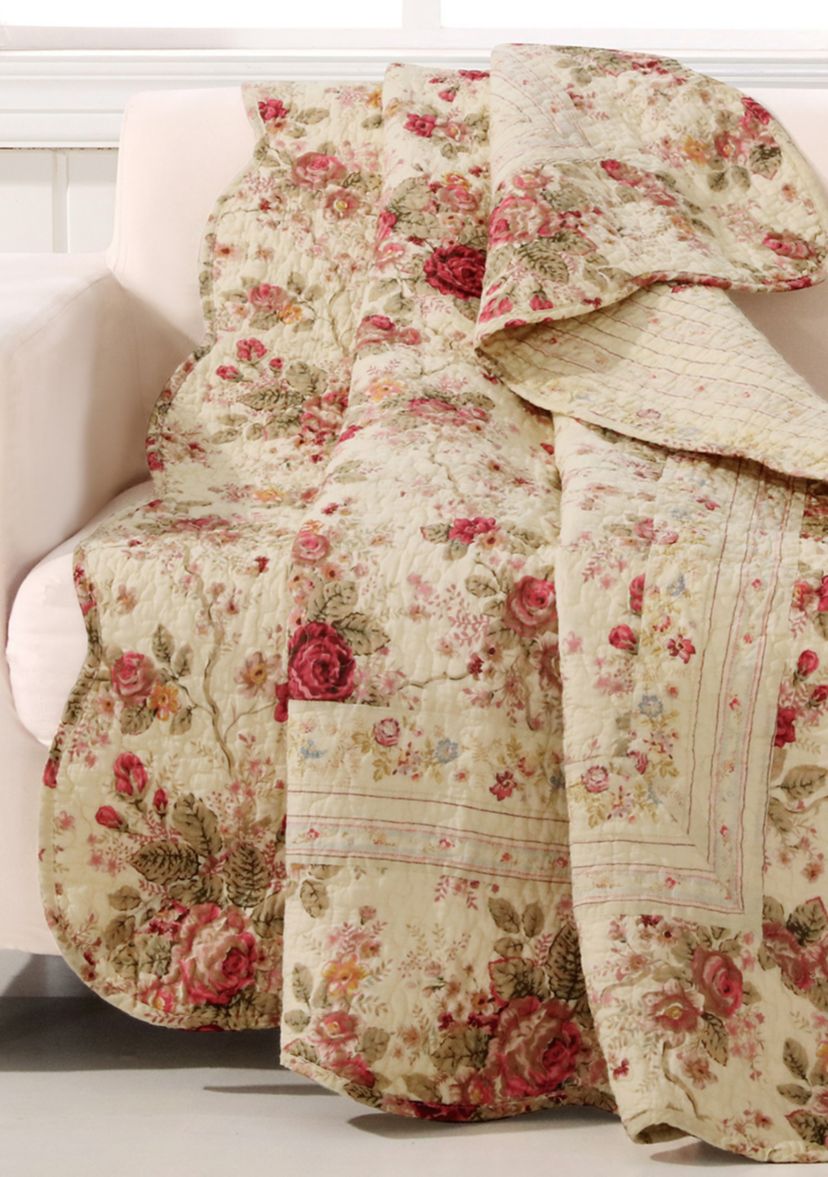Antique Rose Throw