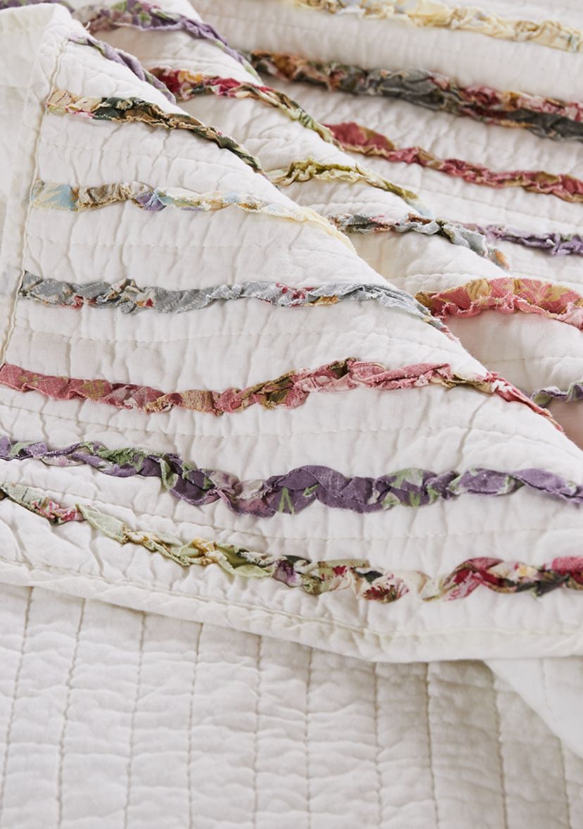 Bella Ruffle Throw