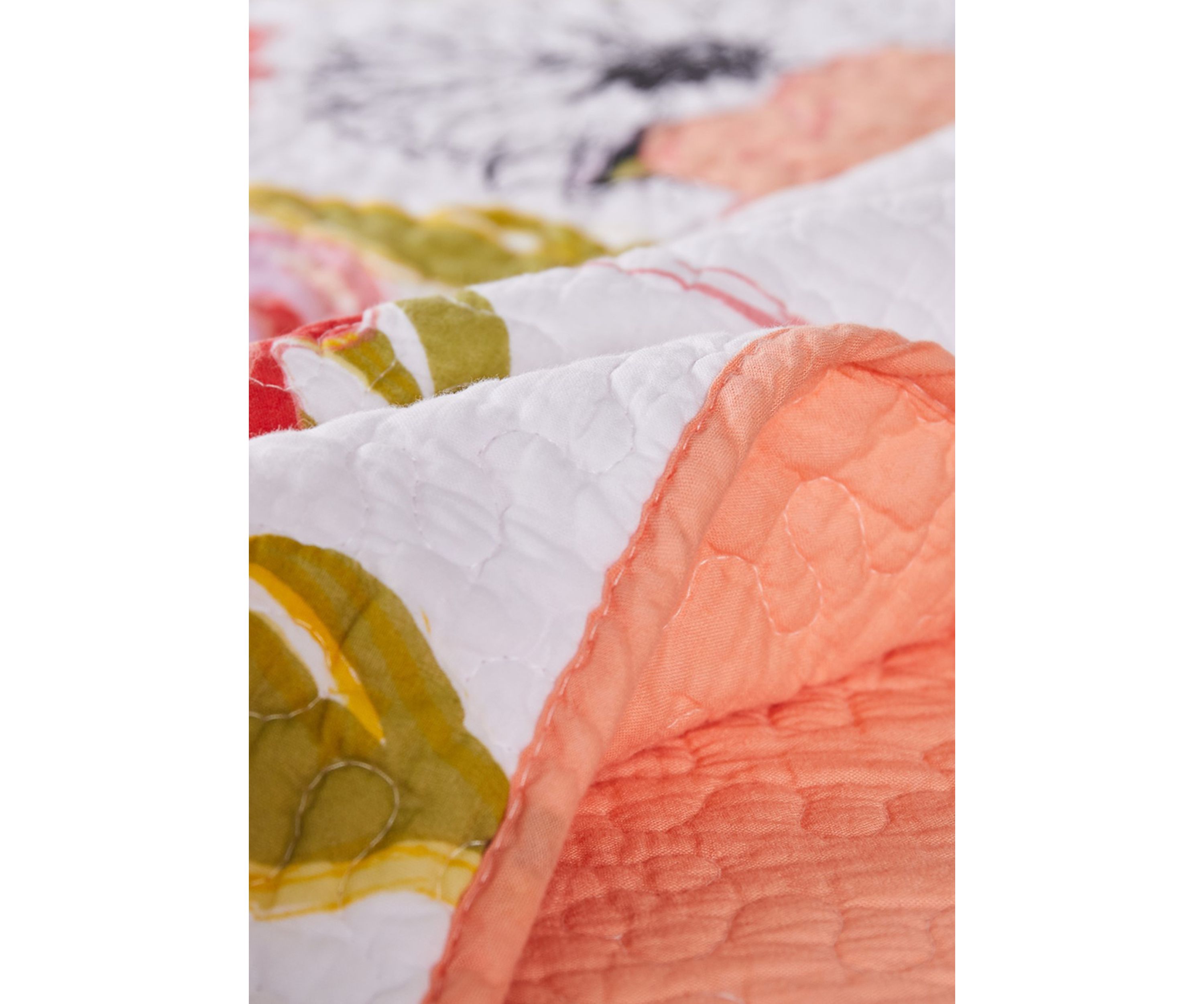 Watercolor Dream White Throw