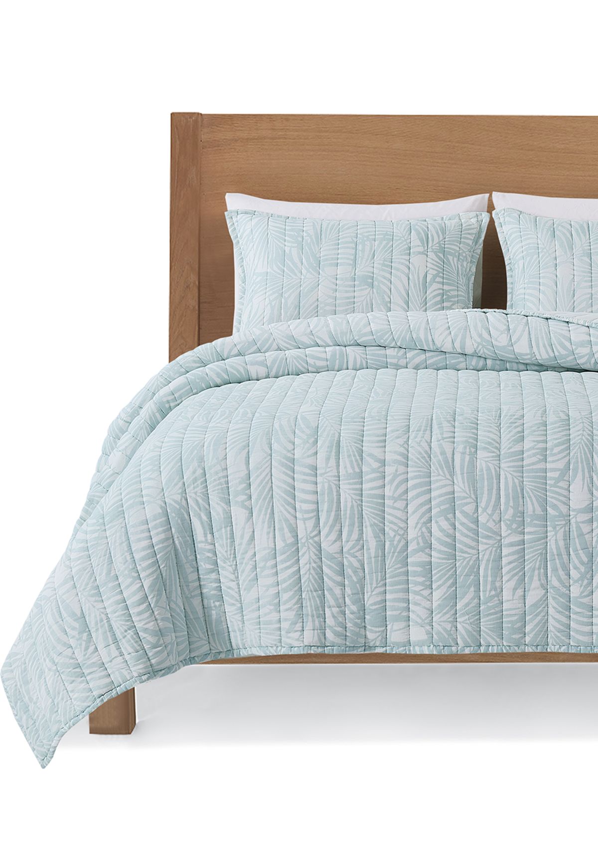 Palm Print Quilt Set