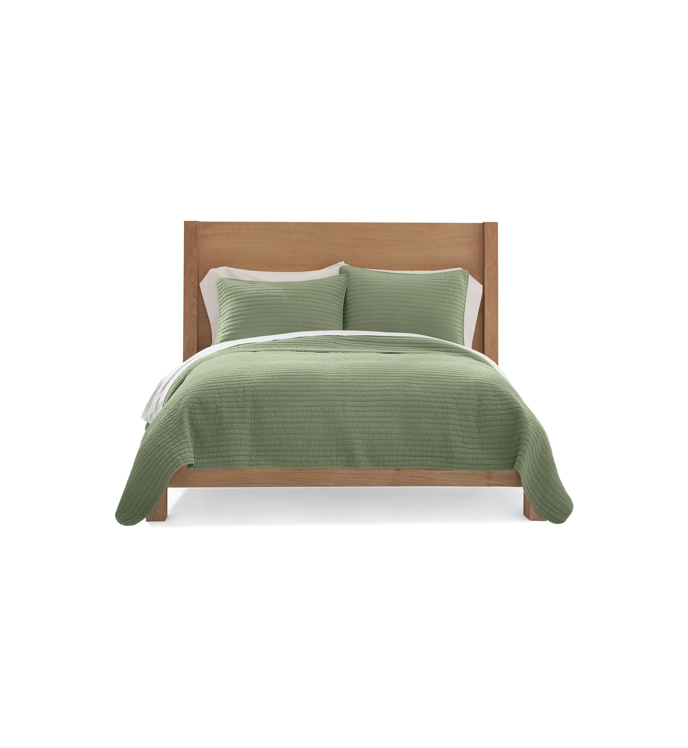 3-Piece Stonewash Quilt Set 