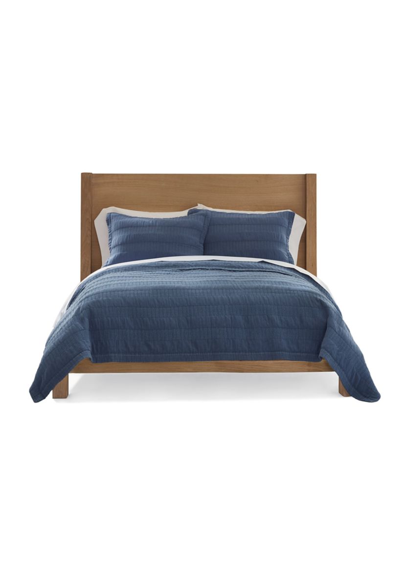 3-Piece Embroidered Quilt Set