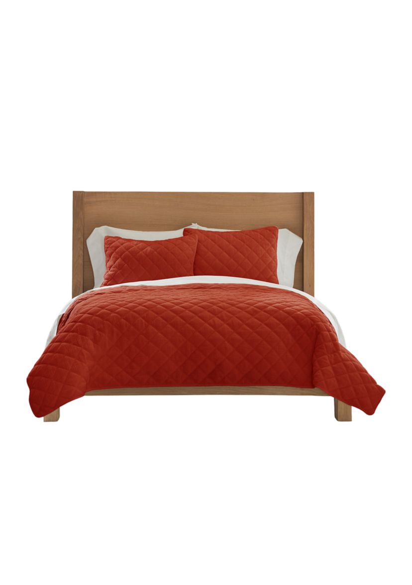 Diamond Stitch Quilt Set