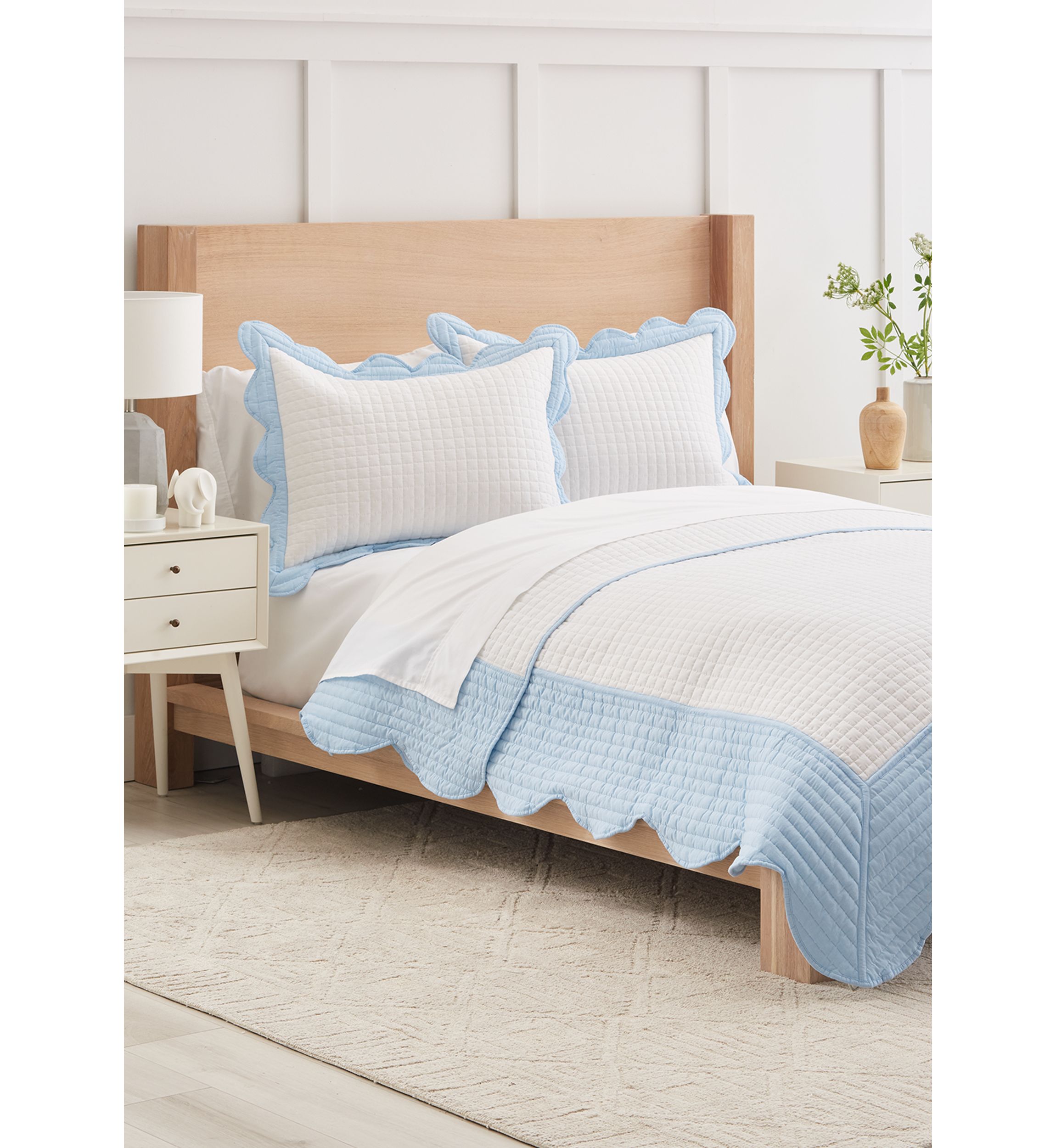 Scallop Quilt Set