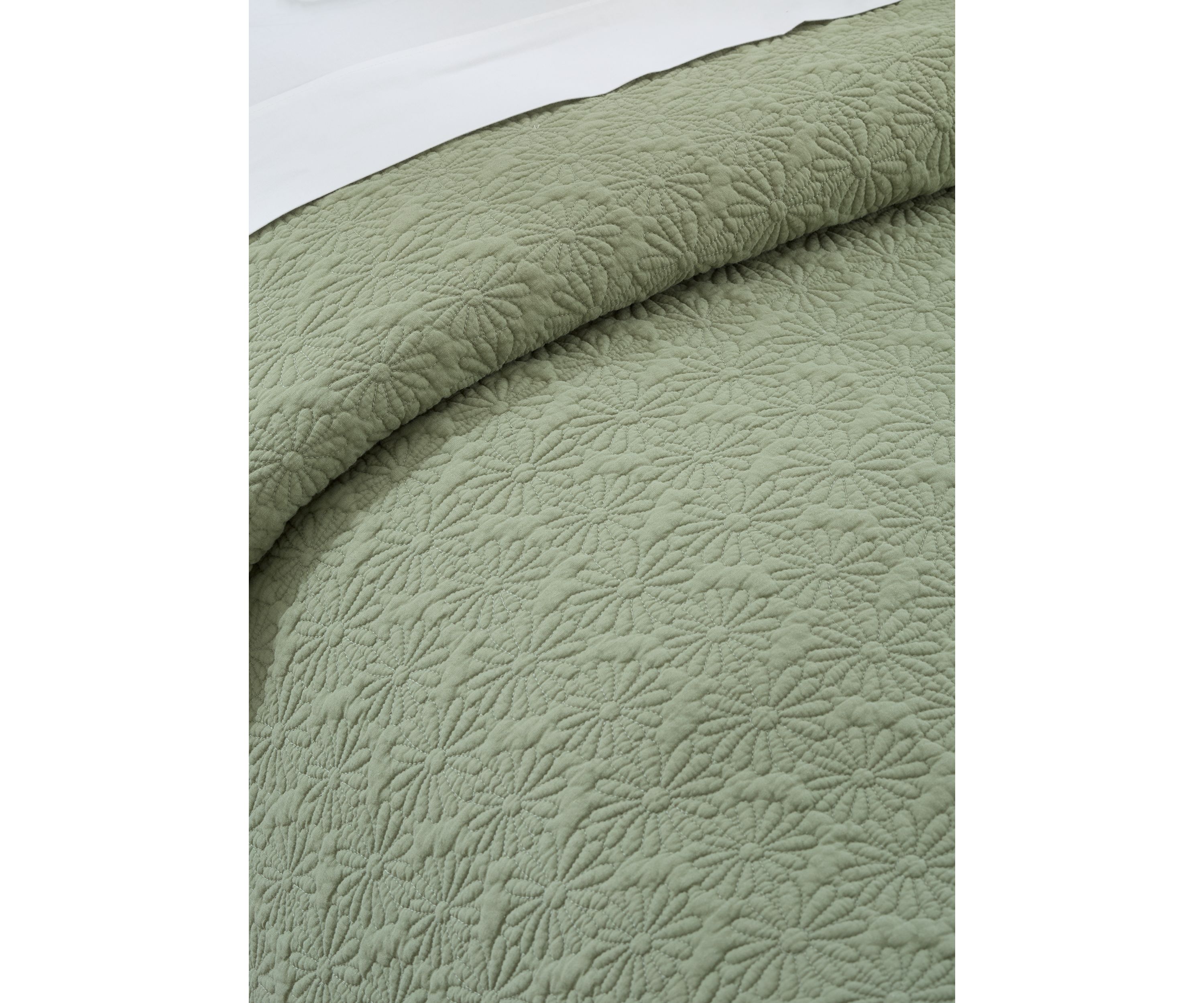Floral Stitch Quilt Set