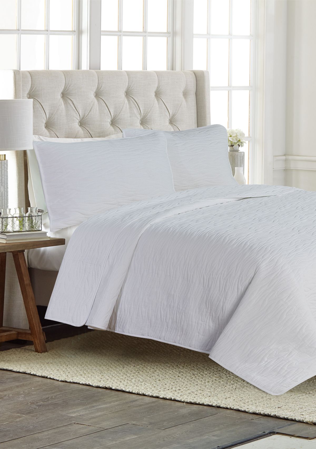 Wave Stitch Quilt Set