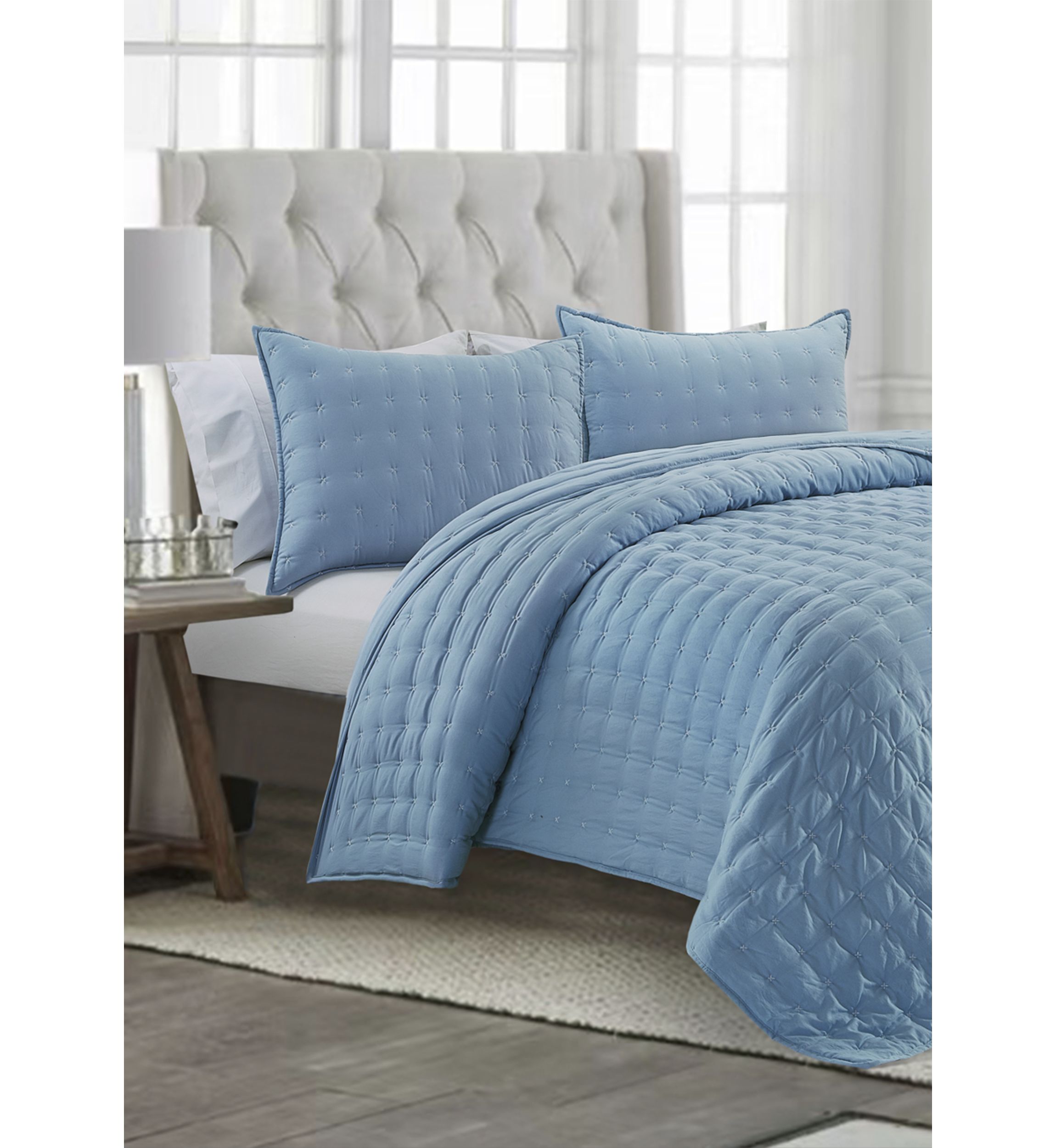 Cross Stich Quilt Set