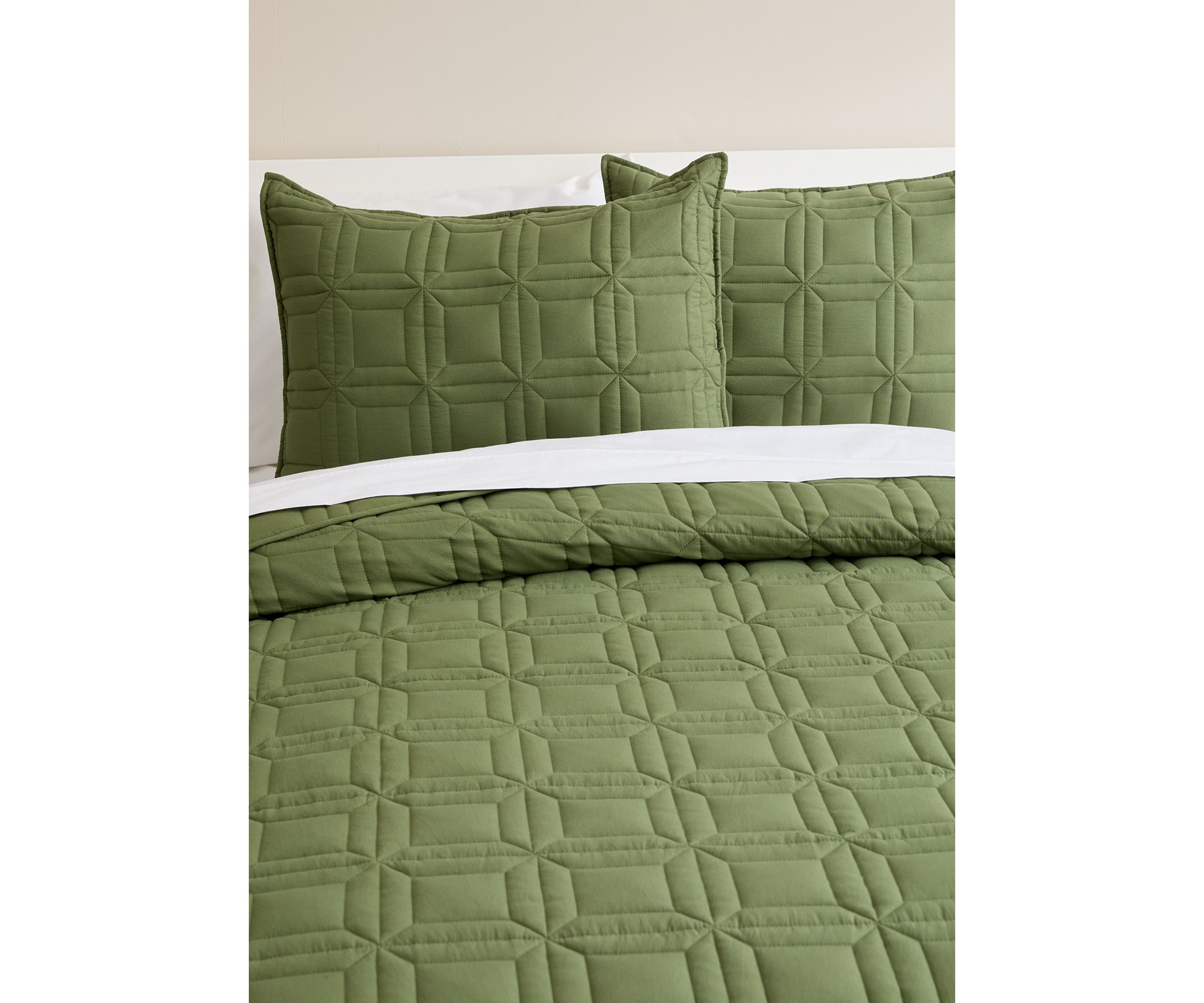 Geometric Box Quilt Set