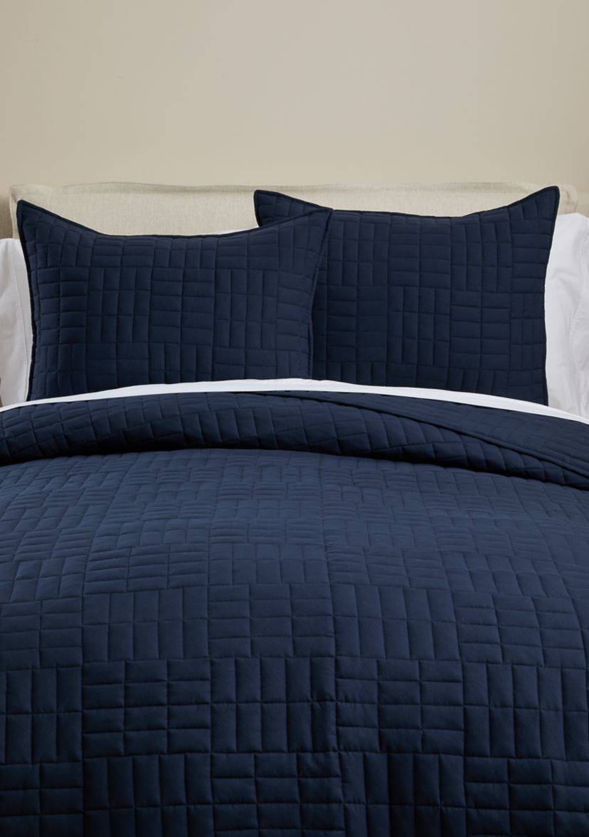 Rectangle Stitch Quilt Set 