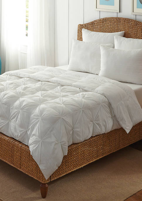 LoftWorks Pintuck Down Alternative Comforter All Seasons