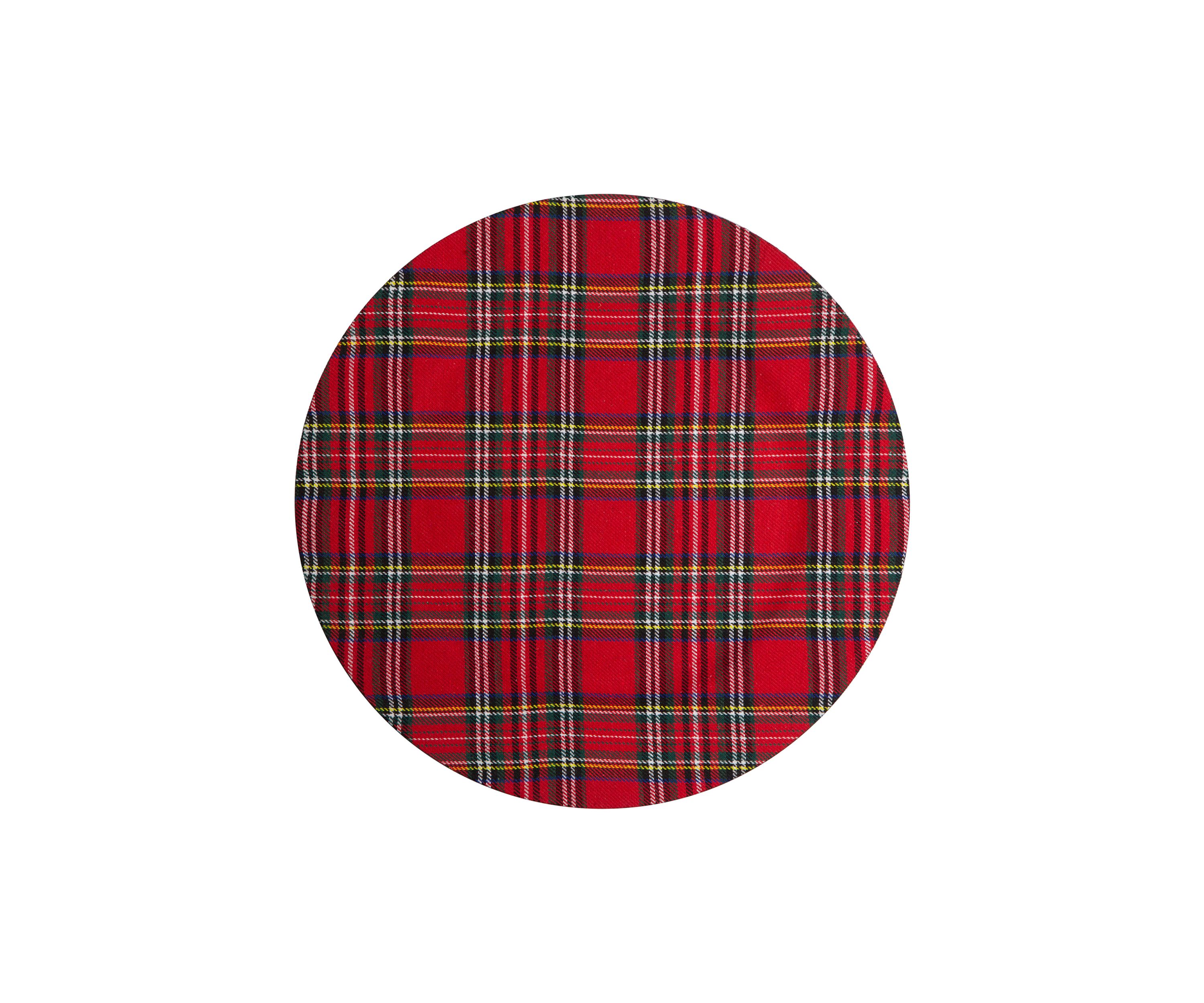 Tartan Red Plaid Charger 