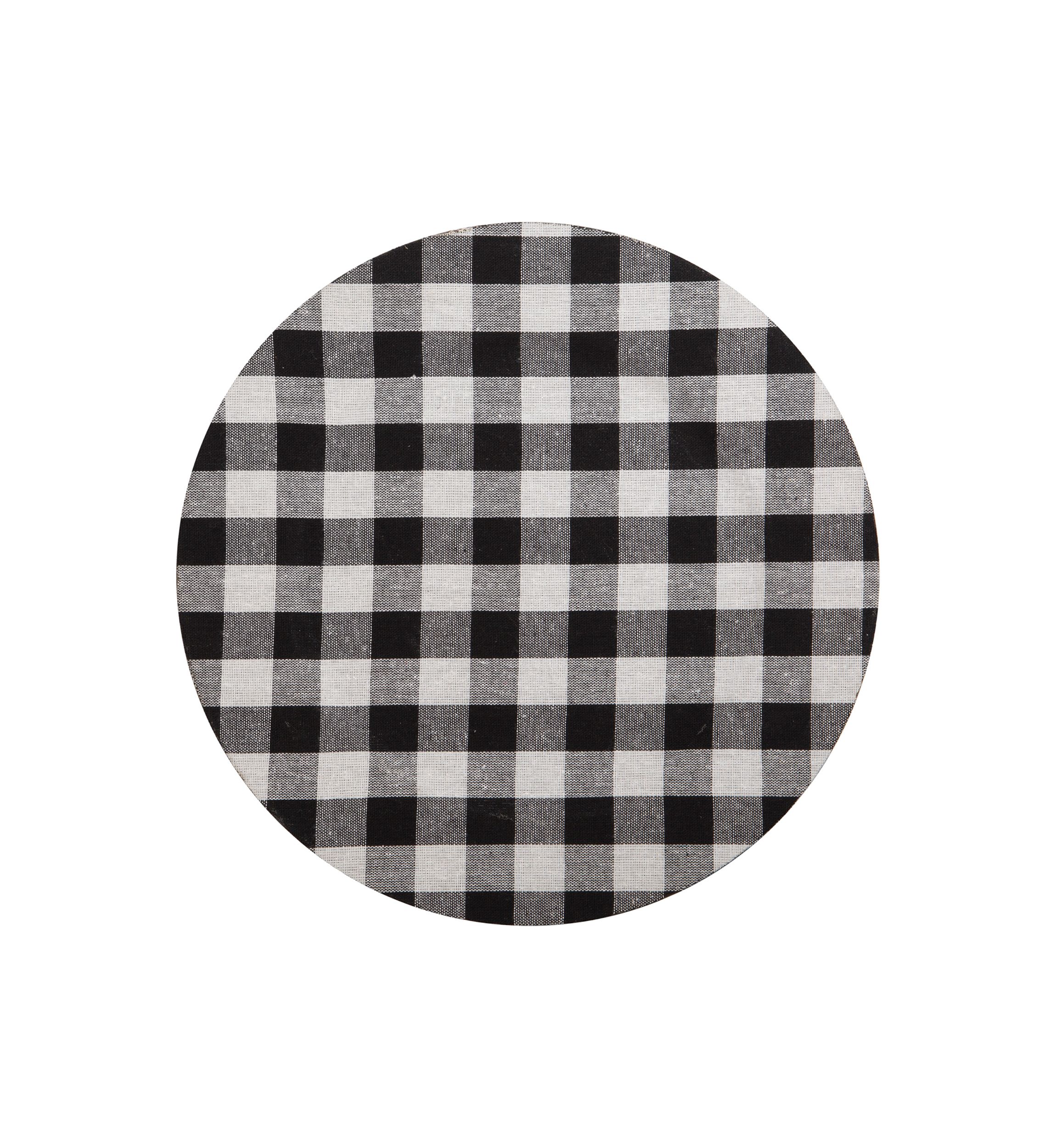 Black and White Buffalo Check Charger 