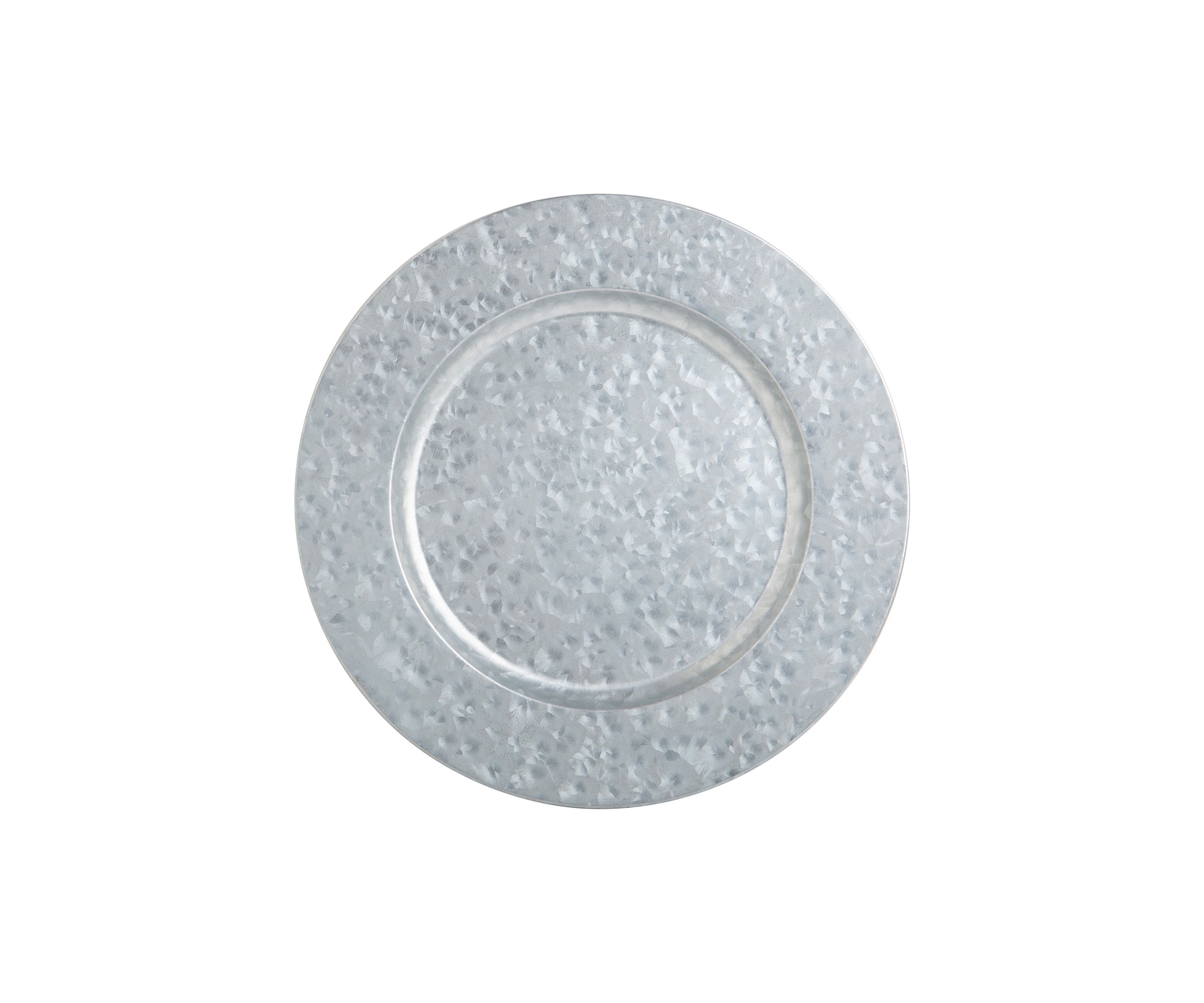 Galvanized Metal Charger 