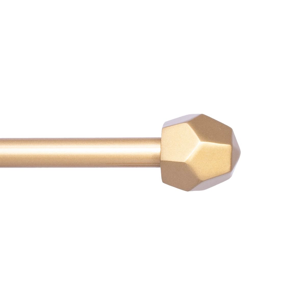 River 1/2" Petite Café Decorative Window Curtain Rod