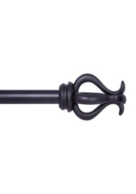 Kinsley 3/4" Standard Decorative Window Curtain Rod