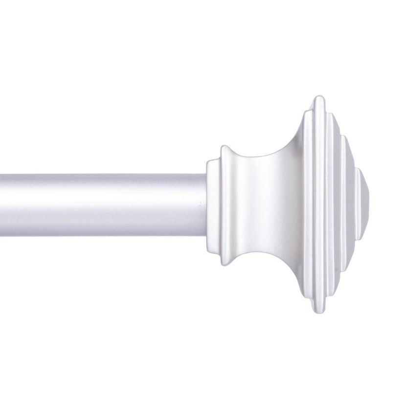 Mission 1" Premium Decorative Window Curtain Rod