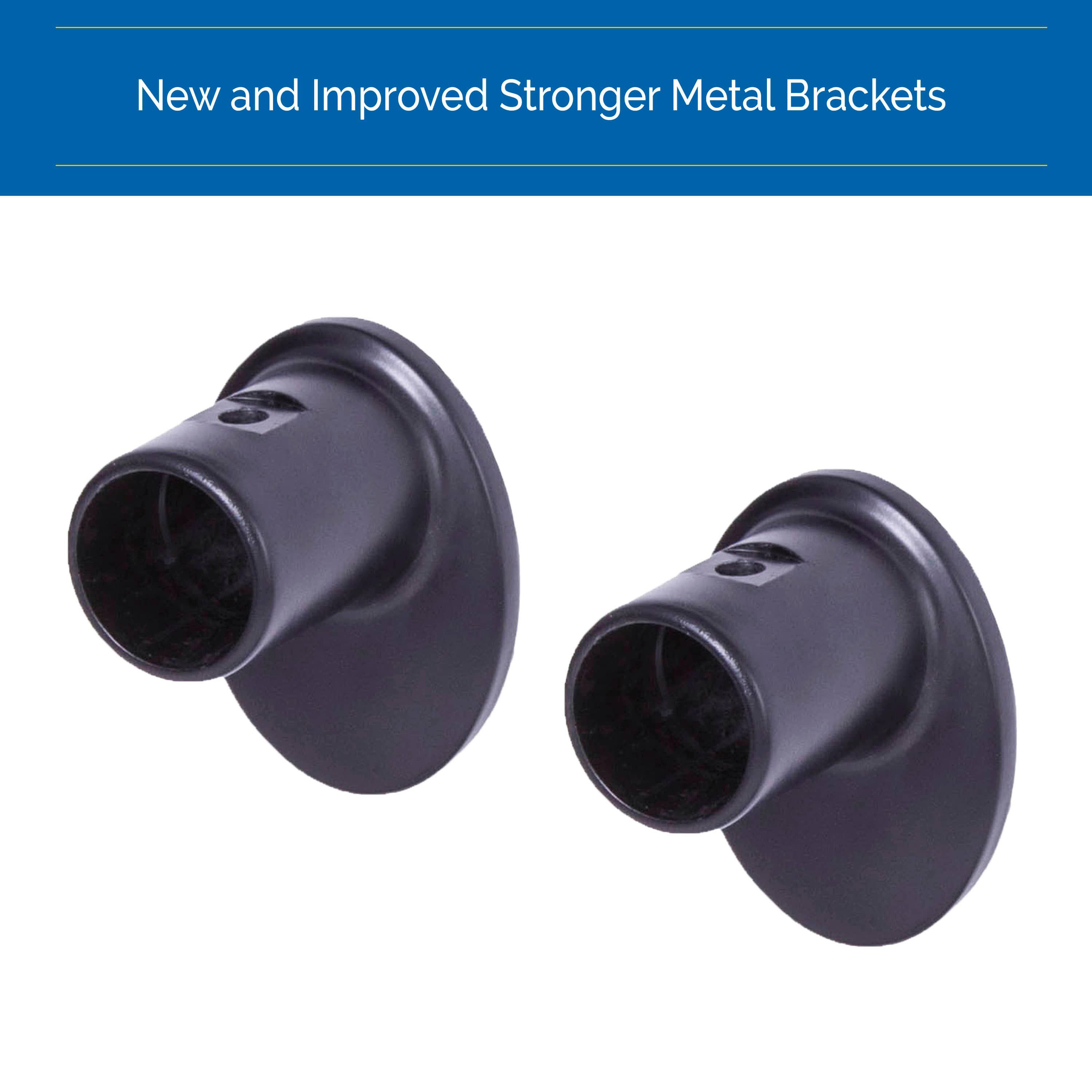 5/8" Wrap Around Blackout  Curtain Rod