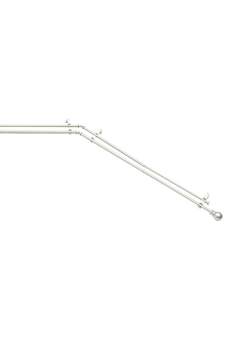 Bryce 3/4" Standard Decorative Window Curtain Rod