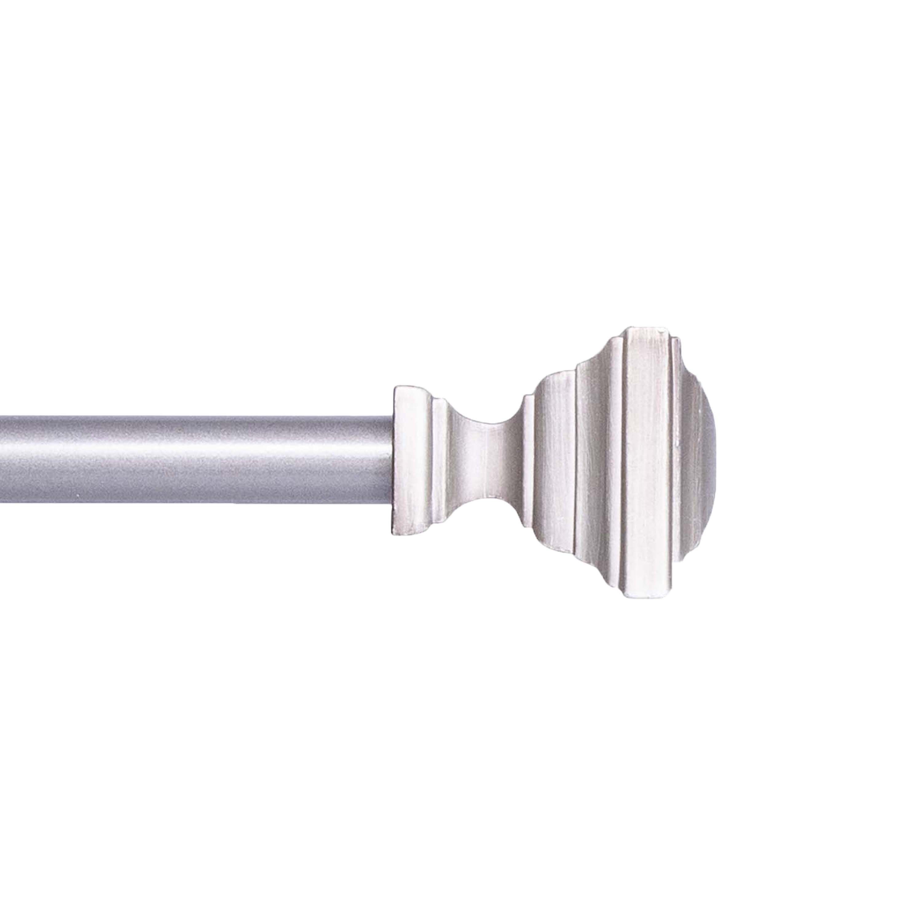 Xavier 1/2" Fast Fit™ Easy Install Decorative Window Curtain Rod