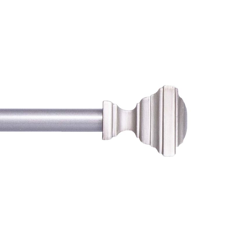 Xavier 1/2" Fast Fit™ Easy Install Decorative Window Curtain Rod