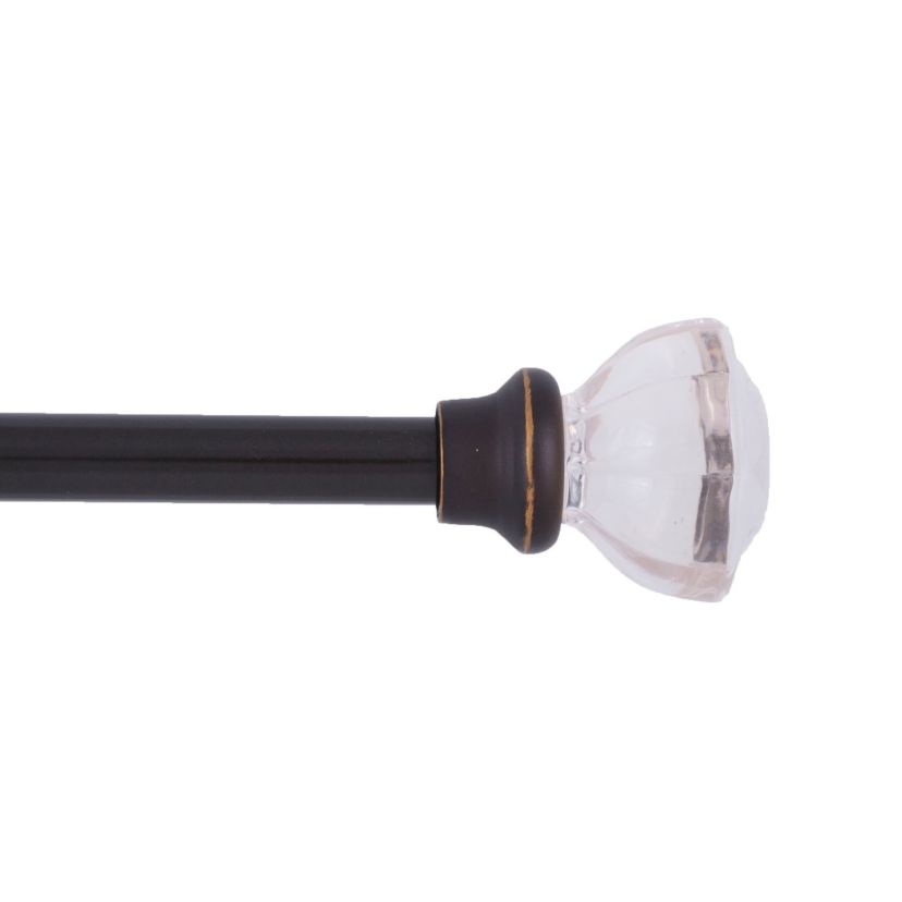 Mashapee 1" Premium Decorative Window Curtain Rod
