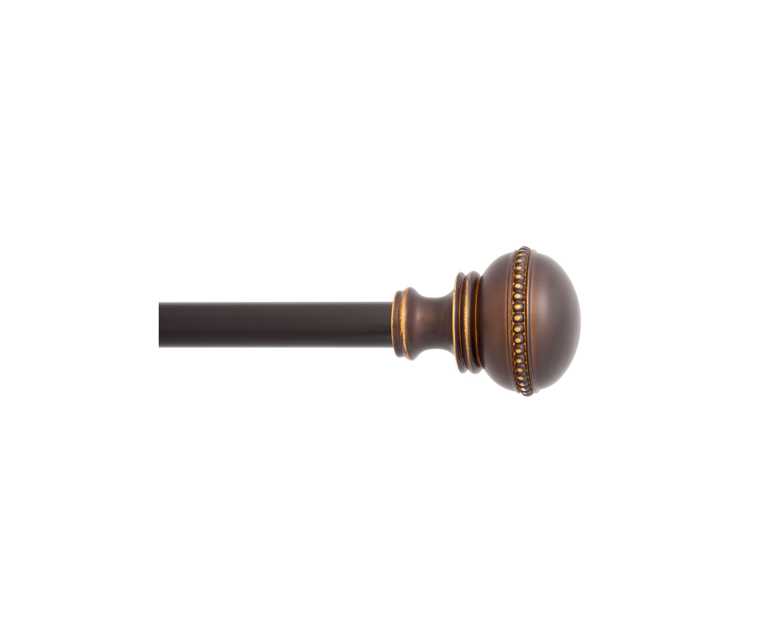 Crenshaw 5/8" Standard Decorative Window Curtain Rod