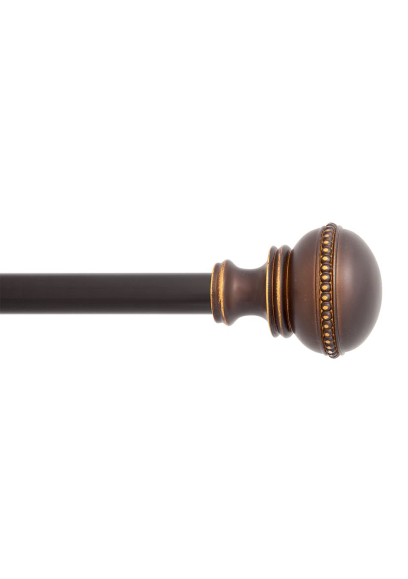 Crenshaw 5/8" Standard Decorative Window Curtain Rod
