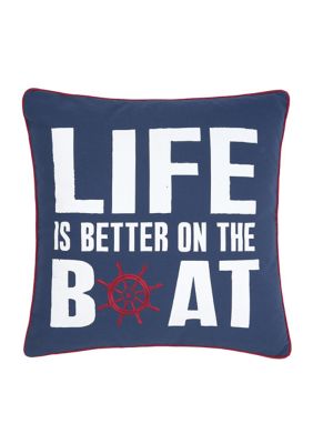 Better on the Boat Pillow