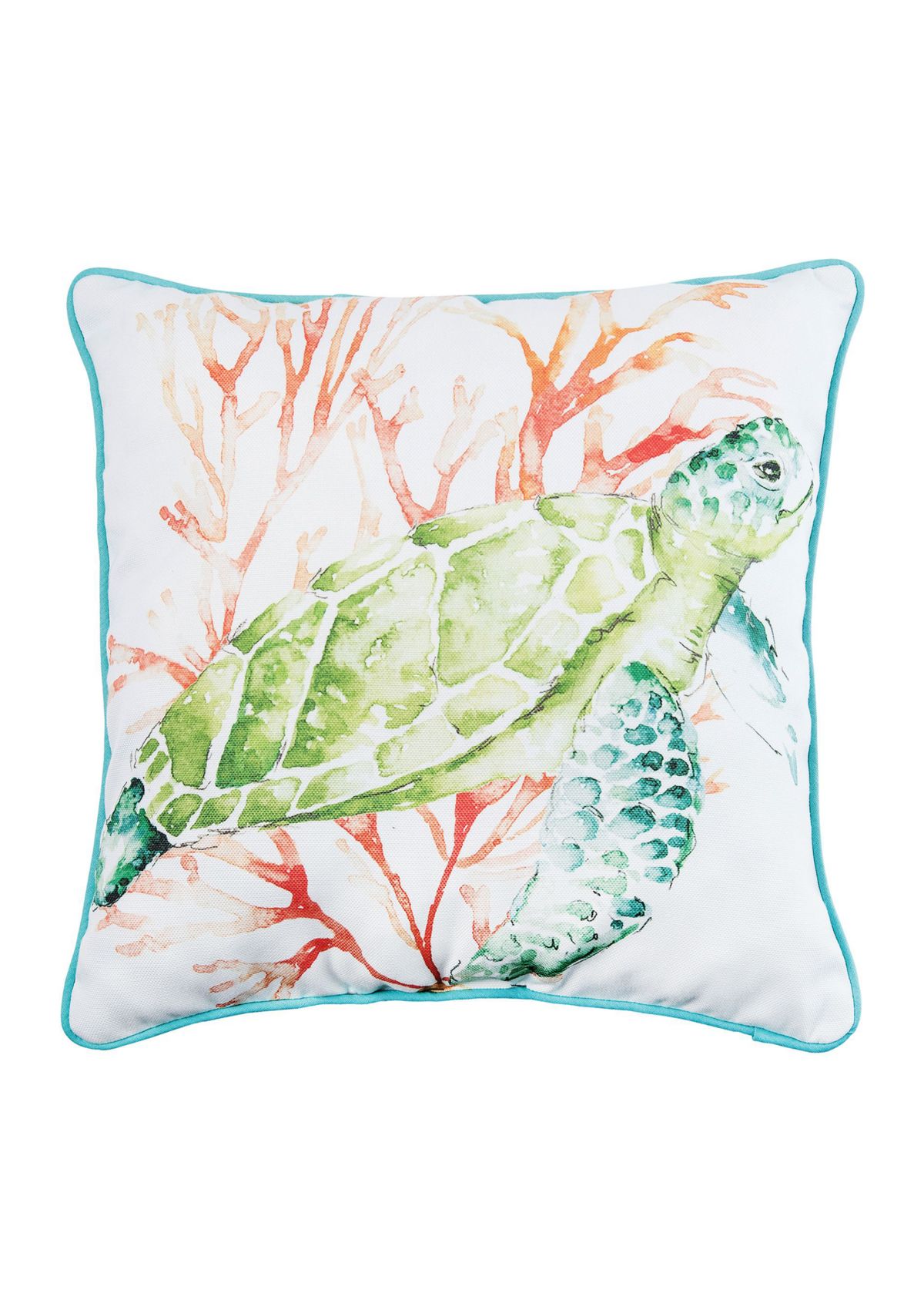 Colorful Turtle Pillow