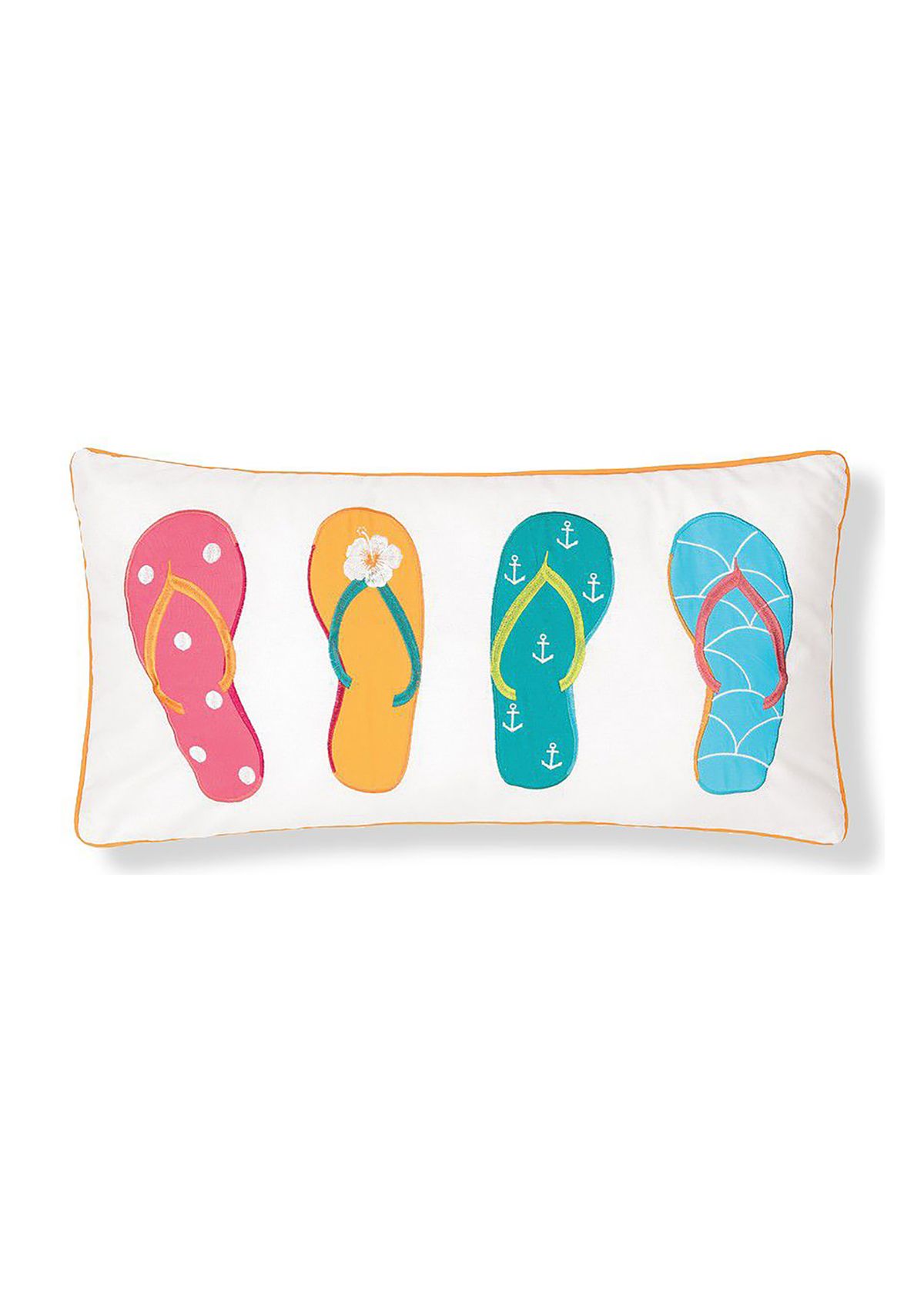Summer Flip Flops Pillow