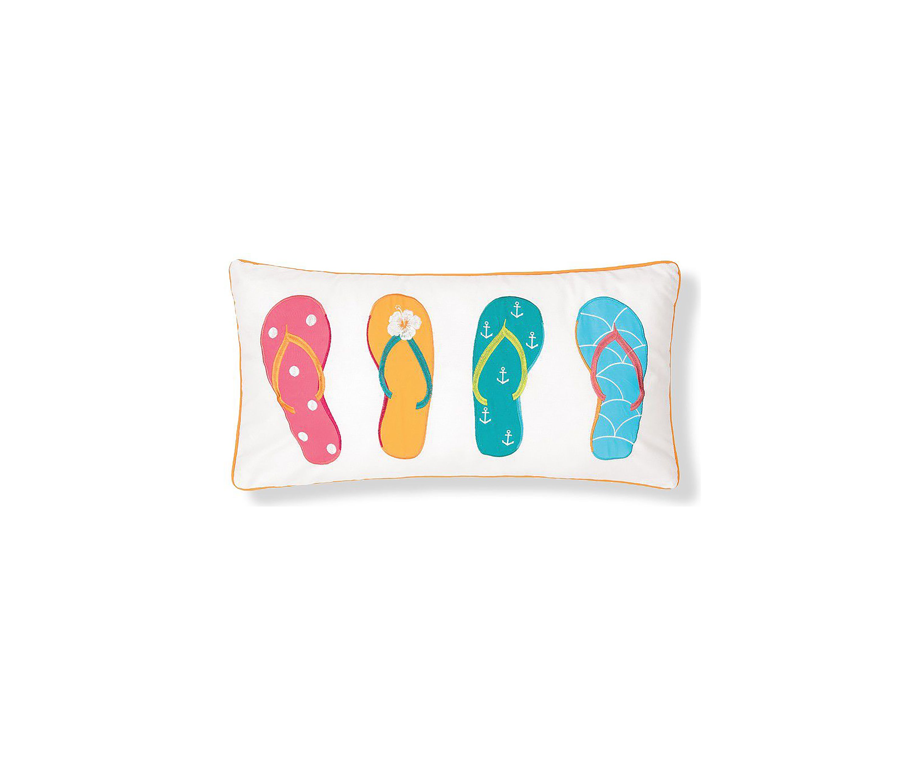 Summer Flip Flops Pillow