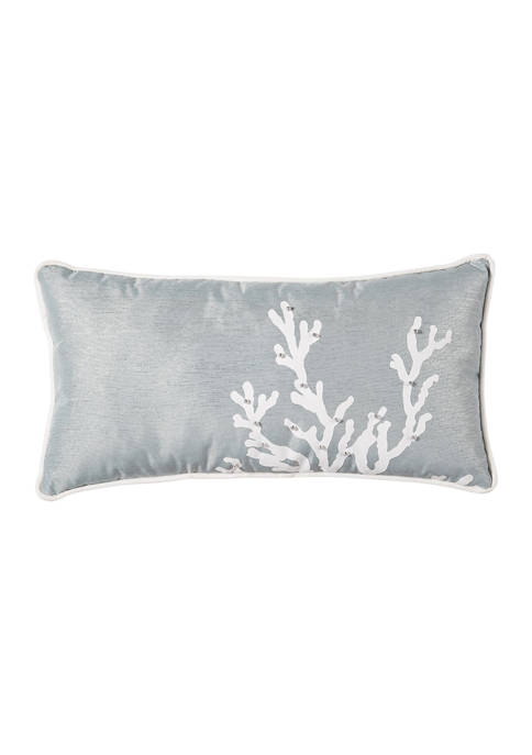 C&F Coral Oblong Pillow