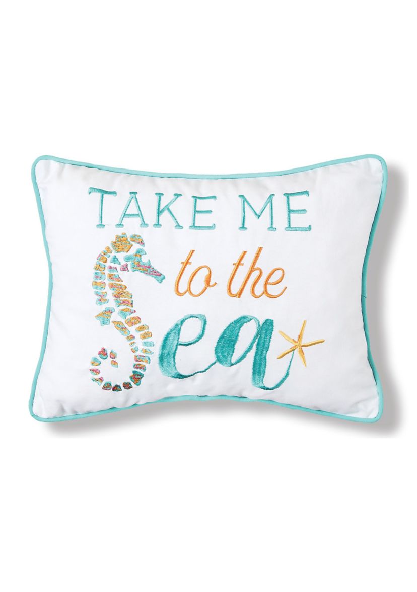 Take Me to the Sea Pillow