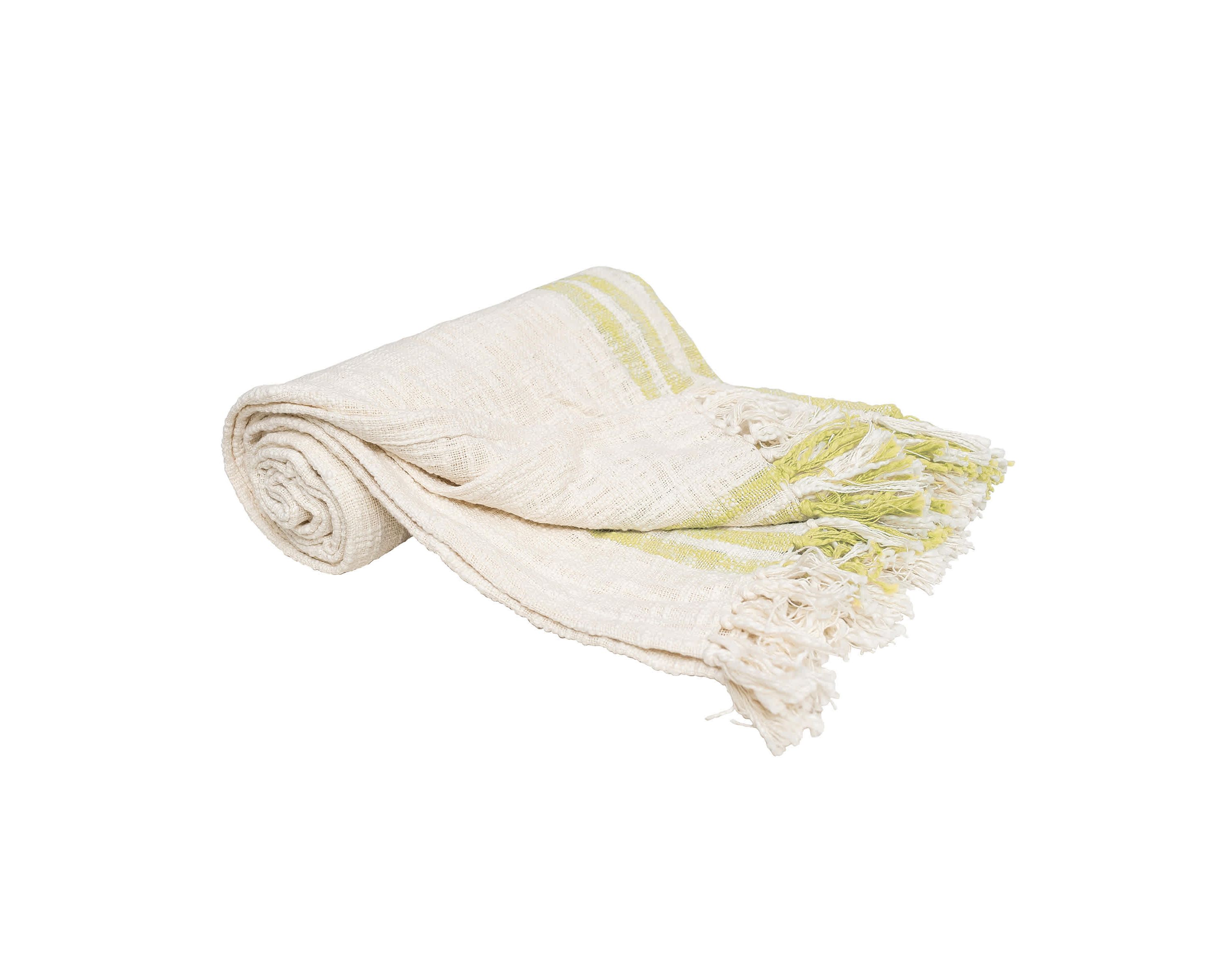 Morgan Yellow Throw 