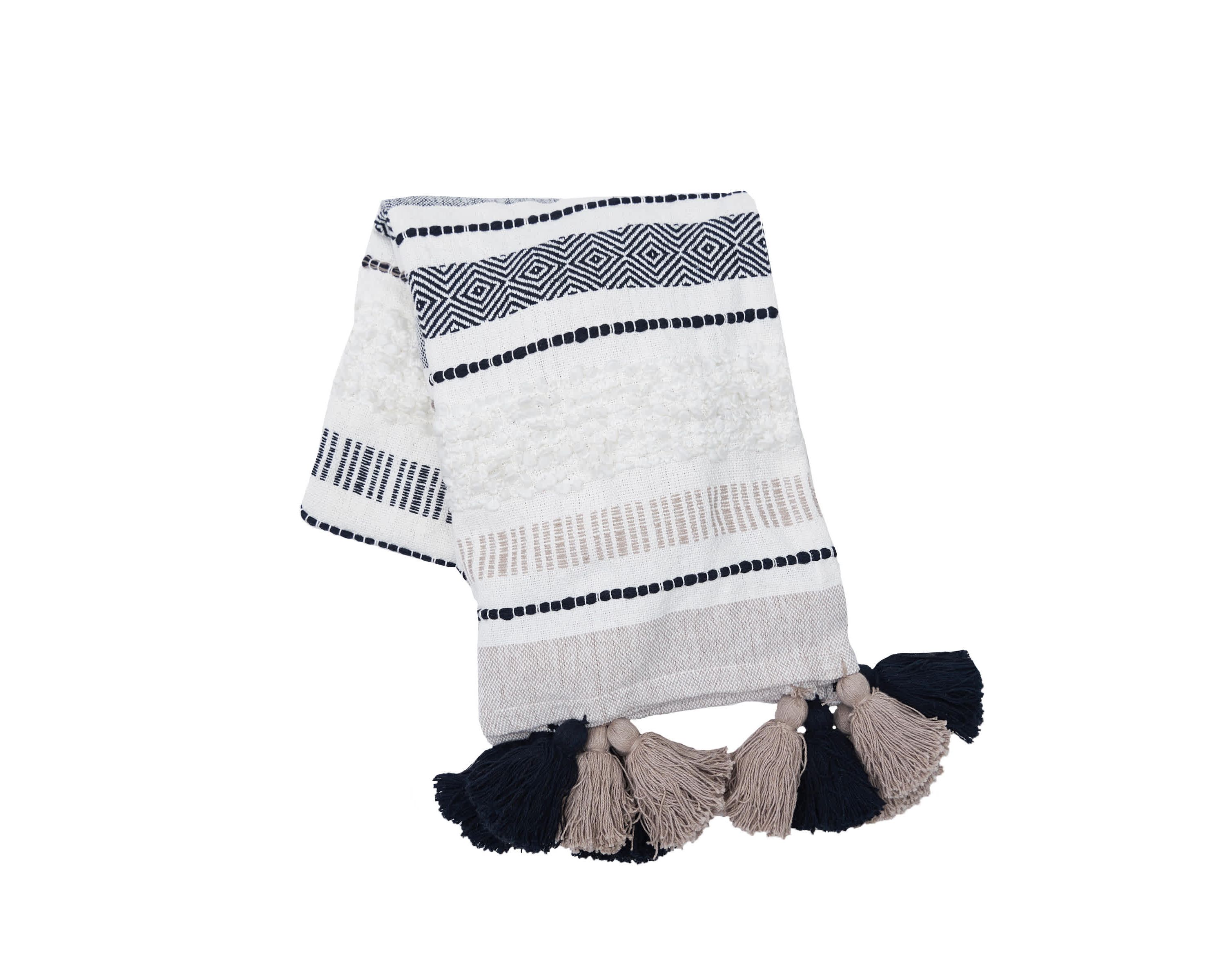 Barton Dune Onyx Throw 