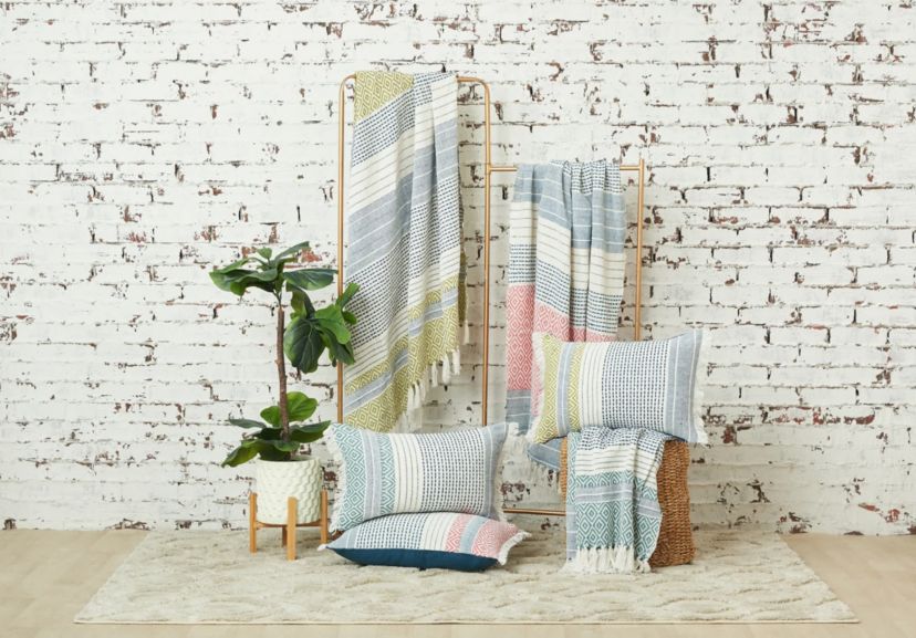 Berkley Hibiscus Throw 