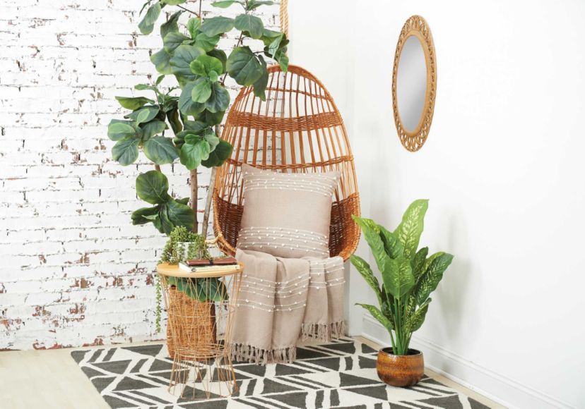 Tabb Dune White Throw 