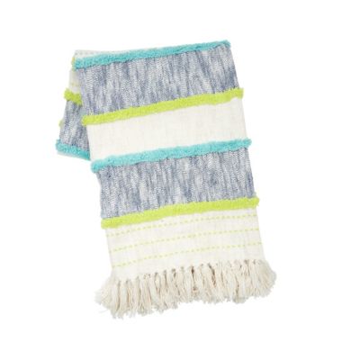 carol  frank Benn Indigo Throw