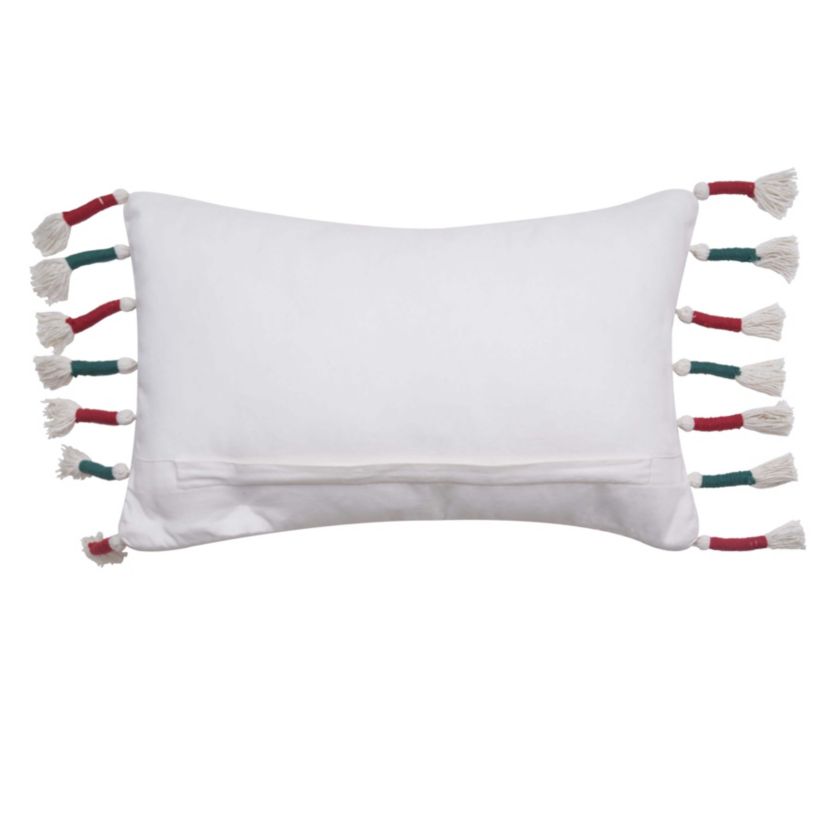 Bethel Ruby & Jungle Christmas Throw Pillow 14" x 22"