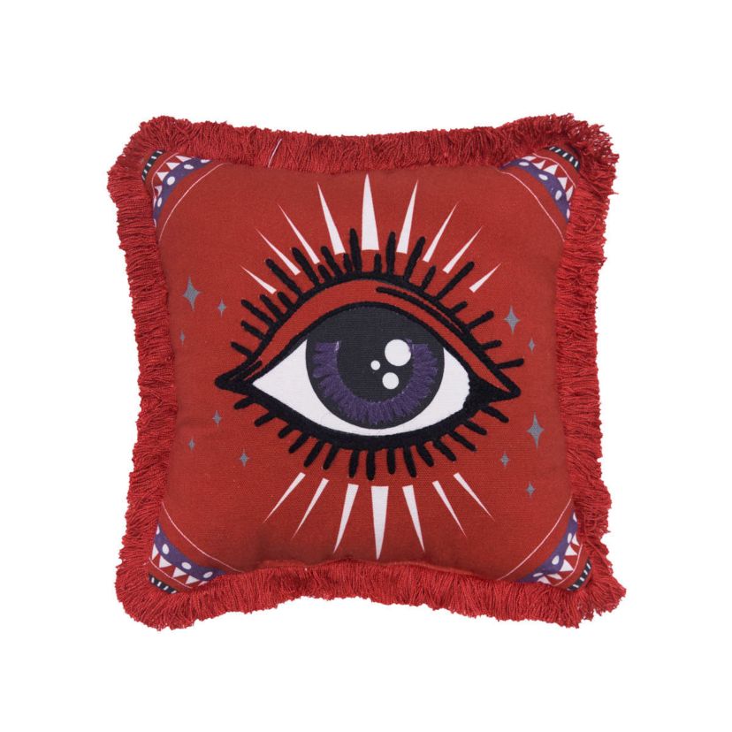 10" x 10" Mystical Eye Throw Pillow