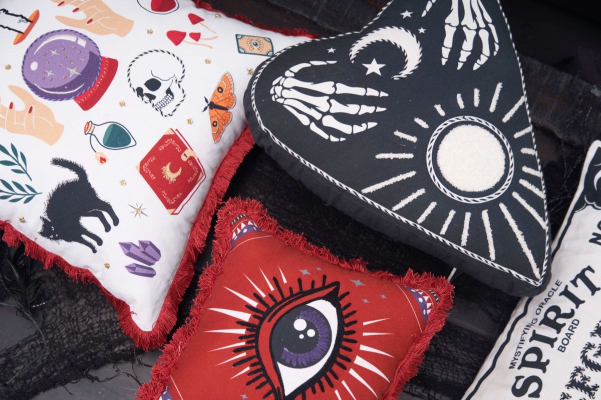 10" x 10" Mystical Eye Throw Pillow